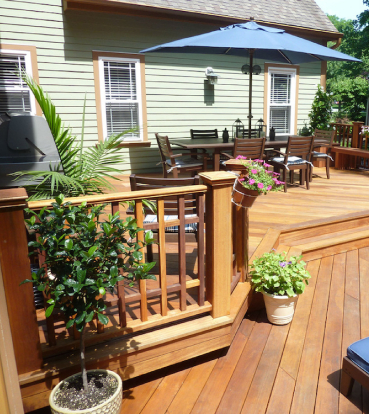 MAHOGANY DECKING