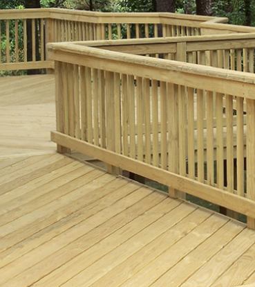 PRESSURE TREATED DECKING